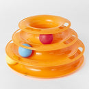 Disco de 3 orugas para gato