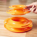 Disco de 3 orugas para gato